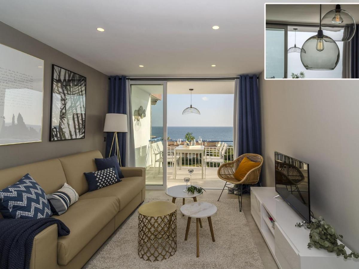 Sitges Spaces Sea View Paradise- 2 Bedrooms, 2 Bathrooms, Terrace, Amazing Sea Views Eksteriør billede